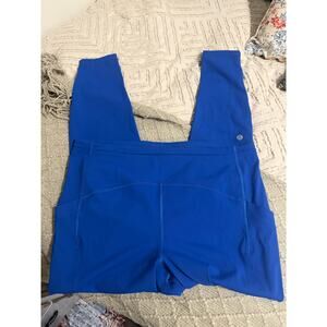 Royal blue lululemon leggings